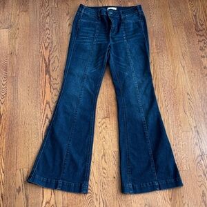 Altar'd State Dark Blue Flare Jeans size 27